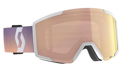 Превью  Маска горнолыжная SCOTT Shield White Soft Pink/Rose Chrome (277837-7887348)